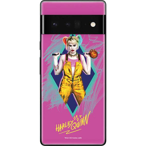 DC Comics Harley Quinn Movie Character Poster Google Pixel 6 Pro Skin